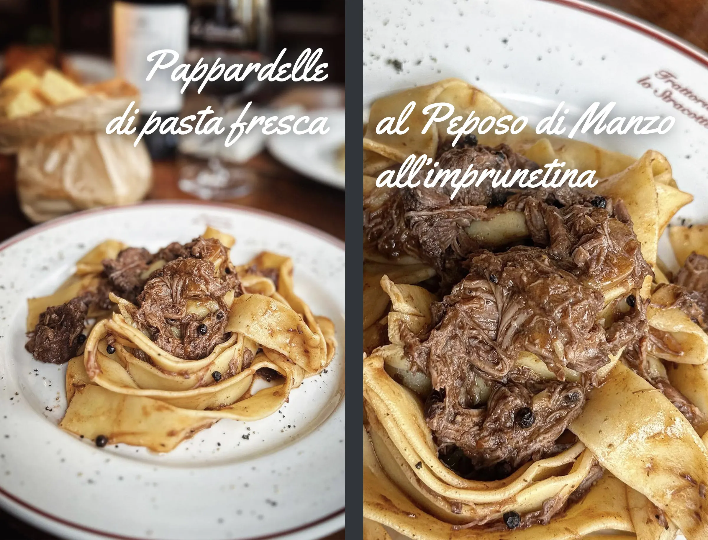 pappardelle peposo manzo