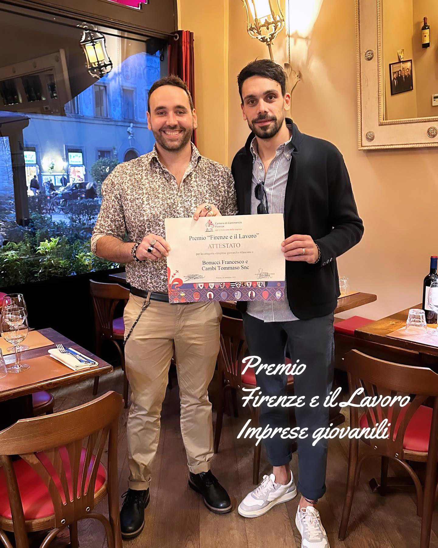 premio firenze imprese giovanili